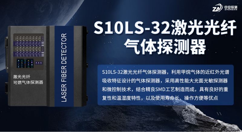 中安探測S10LS-32激光光纖氣體探測器：以核心技術構筑工業安全屏障