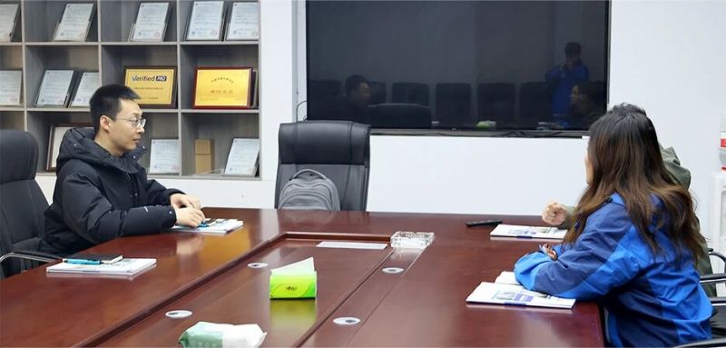 熱烈歡迎丨華北地區客戶蒞臨我公司進行實地參觀考察洽談業務!