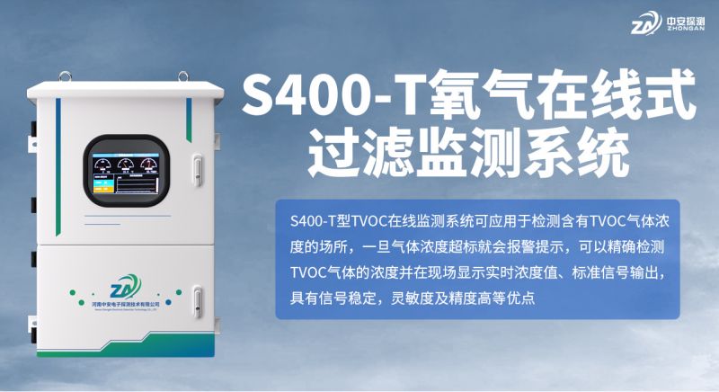 S400-T氧氣在線式過濾監測系統：高精度PID技術助力工業安全監測